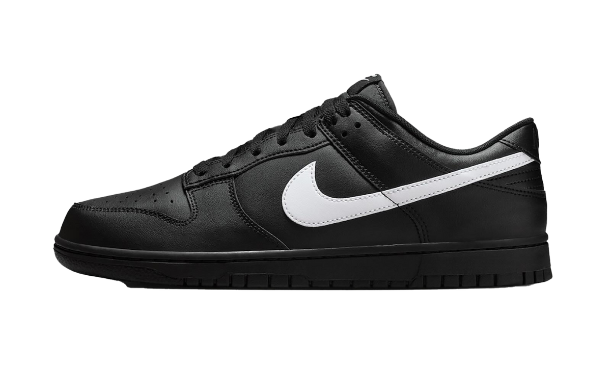 Dunk Low "Black White Swoosh" IO7606 010