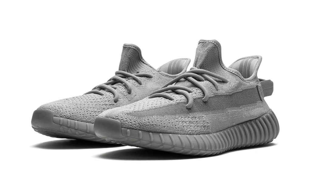 adidas Yeezy Boost 350 V2 Sneakers - Grey with Tonal Side Stripe