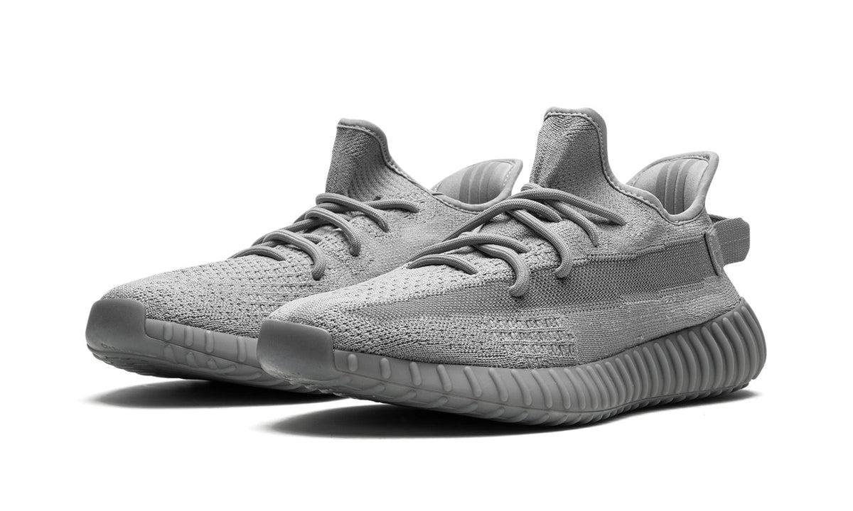 adidas Yeezy Boost 350 V2 Sneakers - Grey with Tonal Side Stripe