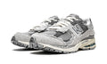 New Balance 2002R Grey Sneakers with Tonal Overlays
