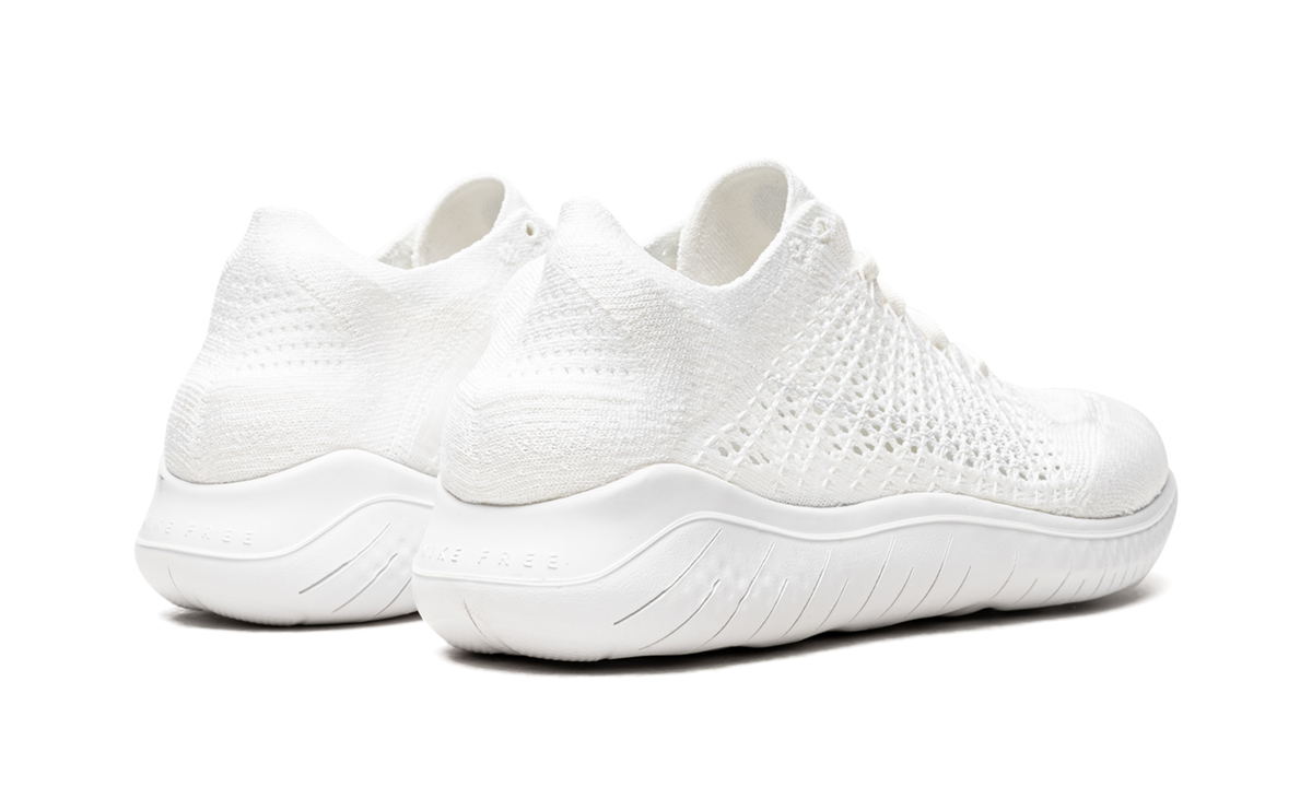 Free RN Flyknit 2018 "Triple White" 942838 103