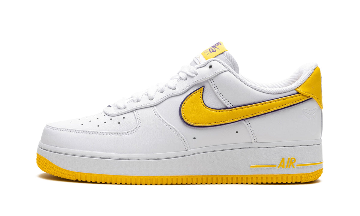 Nike Air Force 1 Low Kobe Bryant Sneakers – White, Yellow & Purple
