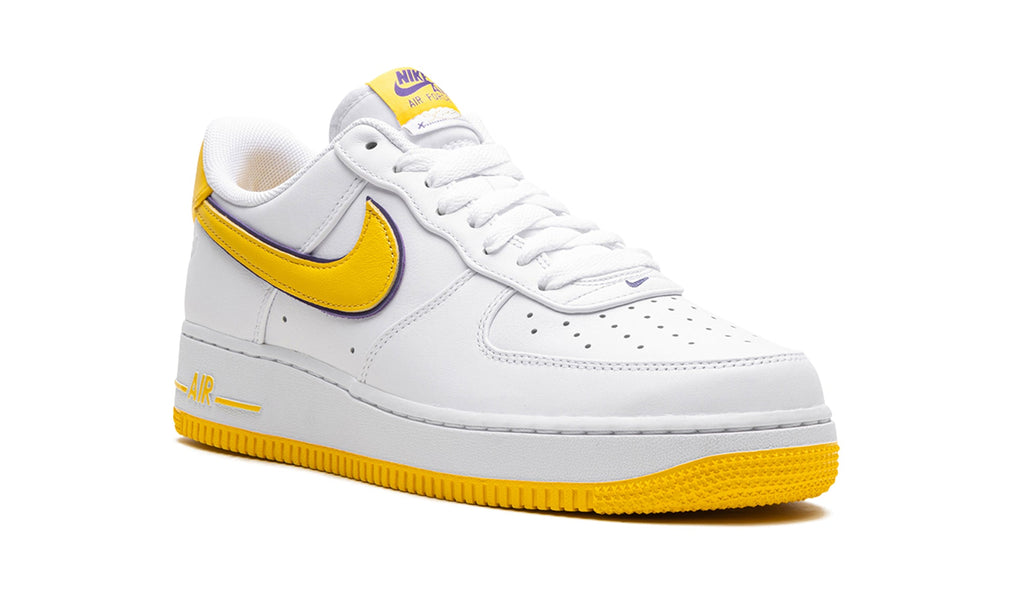 Nike Air Force 1 Low Kobe Bryant Sneakers – White, Yellow & Purple