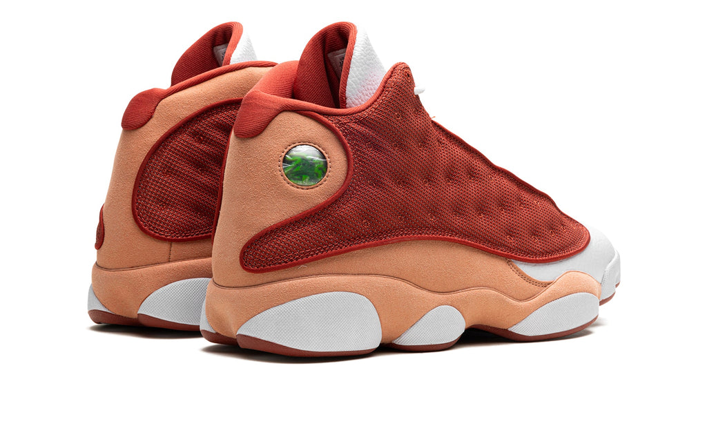 Air Jordan 13 Retro Sneakers - Rust Red, Peach Orange and White