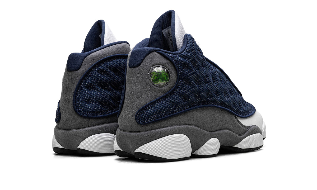 Air Jordan 13 Retro Sneakers - Navy, White and Grey