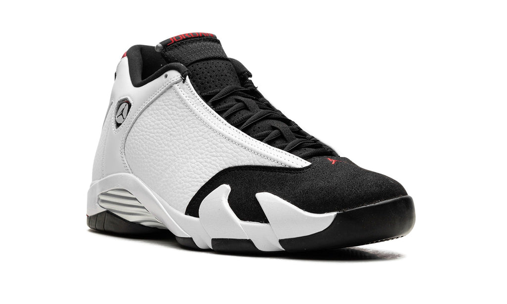 Air Jordan 14 Sneakers – White, Black & Red