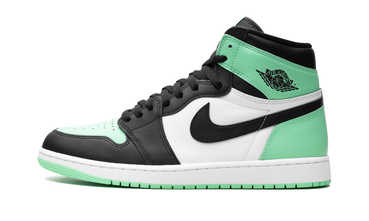 Air Jordan 1 Retro High OG Sneakers - Mint Green, Black & White