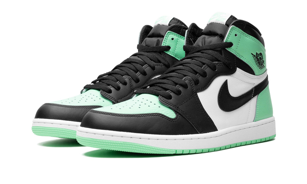 Air Jordan 1 Retro High OG Sneakers - Mint Green, Black & White