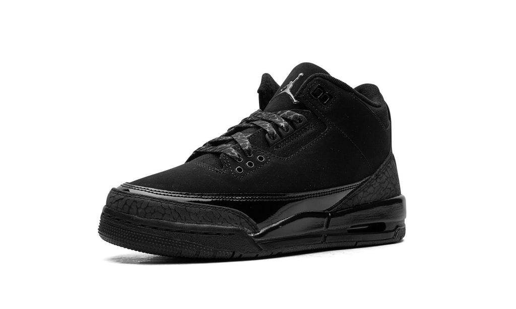 Air Jordan 3 GS Sneakers in Black & White