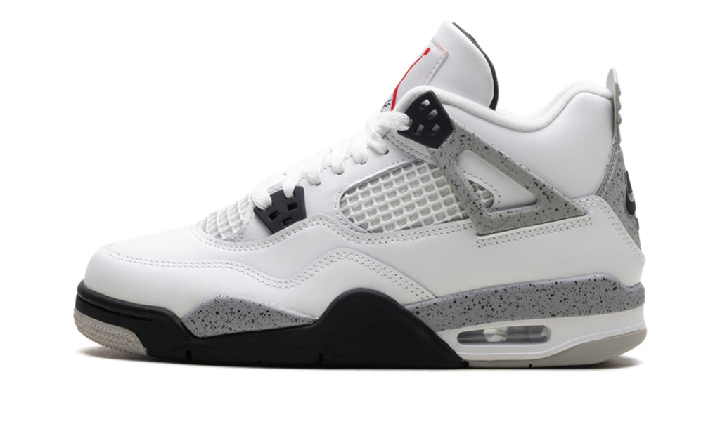 Air Jordan 4 Sneakers – White Cement