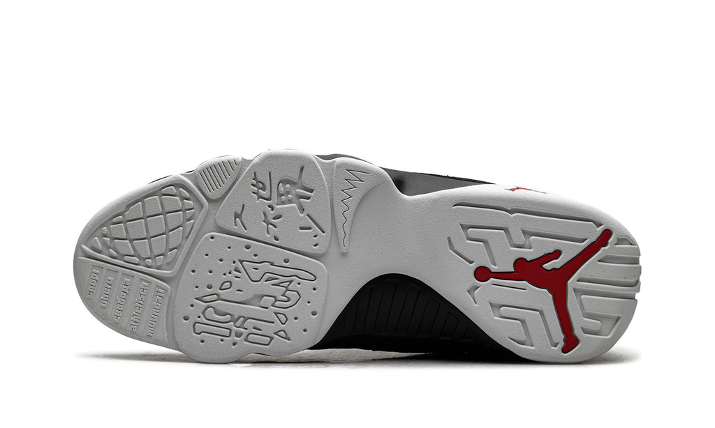 Air Jordan 9 Retro High-Top Sneakers - White and Black with Red Details