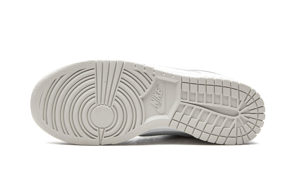 Nike Dunk Low Sneakers - White and Light Grey