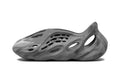Yeezy Foam Runner Slip-On Shoes - Marbled Grey with Sculpted Cutouts