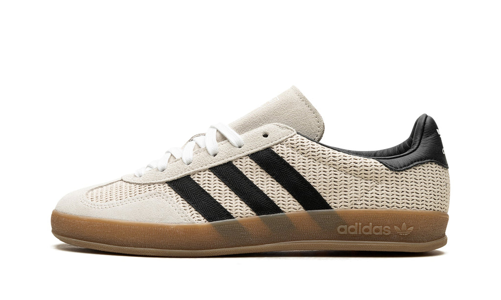 adidas Gazelle Indoor Sneakers – Cream, Black & Gum