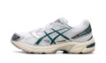 ASICS GEL-1130 Sneakers - White/Silver/Teal with Cream Midsole