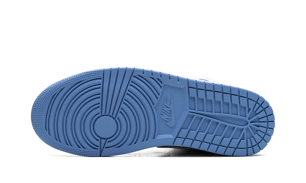 Air Jordan 1 Mid Sneakers - Blue and White