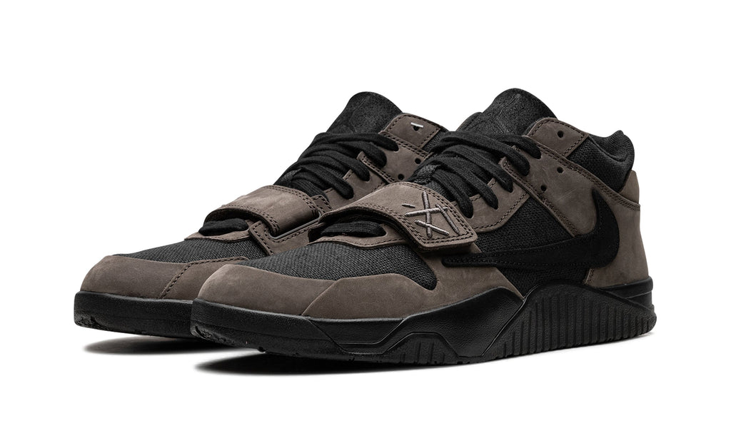 Jordan Jumpman Jack TR Sneakers - Taupe Brown and Black with Forefoot Strap