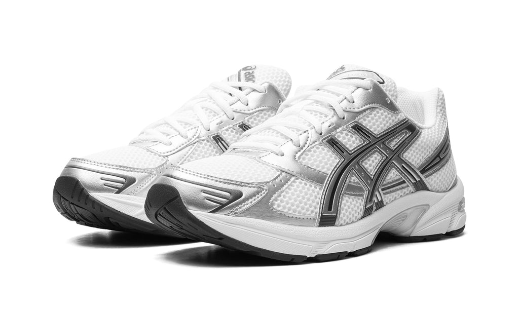 ASICS GEL-1130 Sneakers – White & Metallic Silver