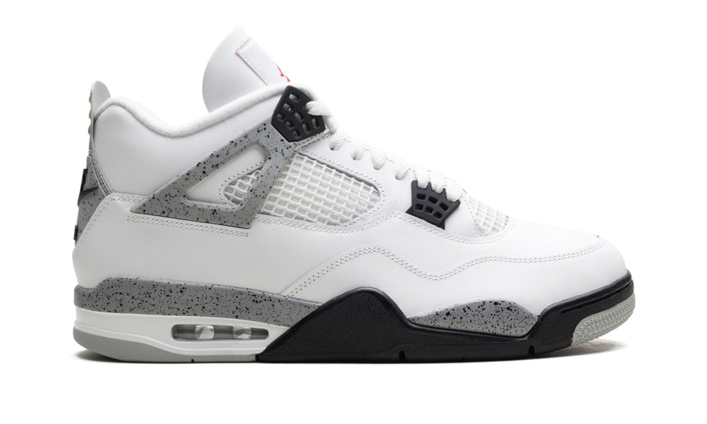 Air Jordan 4 Sneakers – White Cement