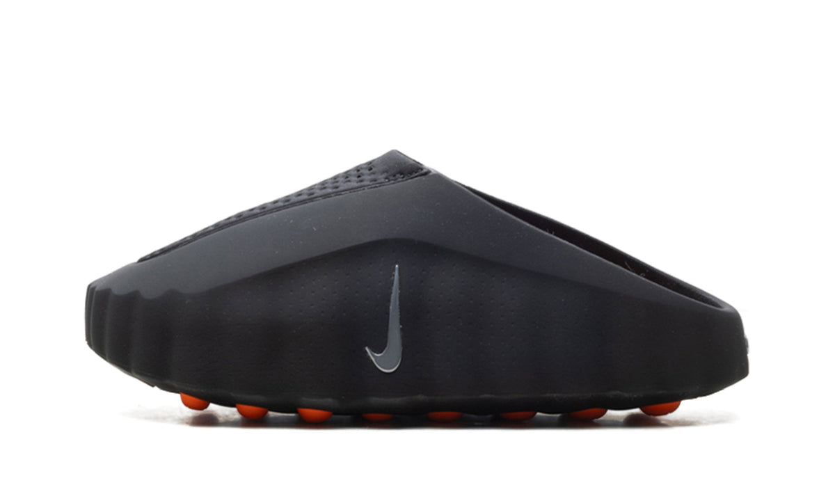 Nike Mind 001 Slip-On Mules - Black with Orange Outsole Nodes