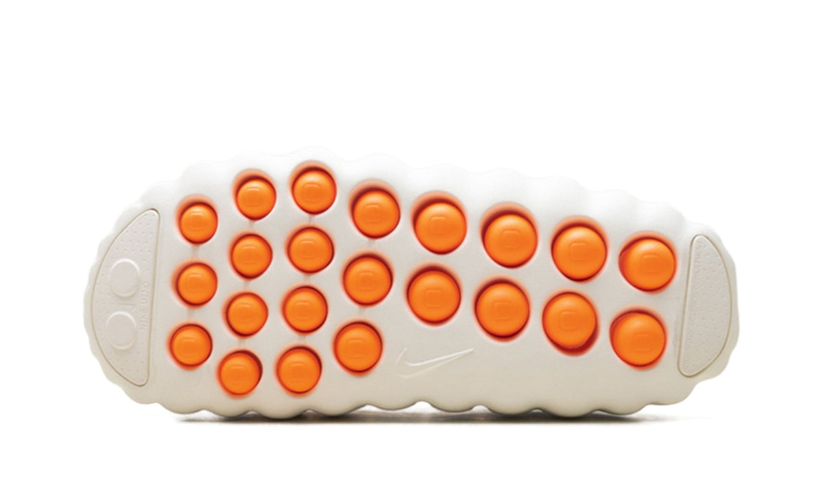 Nike Mind 001 Slip-On Mules - Off-White with Orange Outsole Nodes