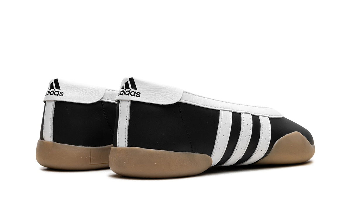 adidas Taekwondo Mei Ballet Flats - Black and White with Gum Sole