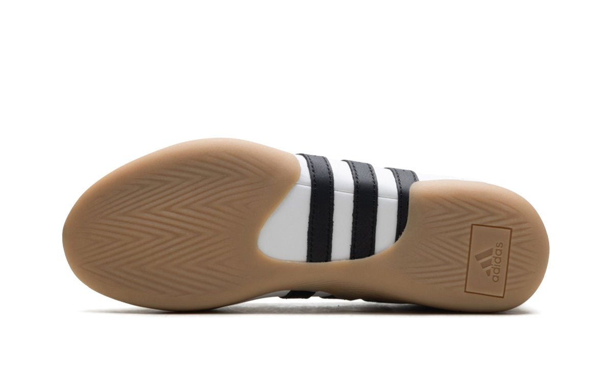 adidas Taekwondo Mei Ballet Flats - White and Black with Gum Sole