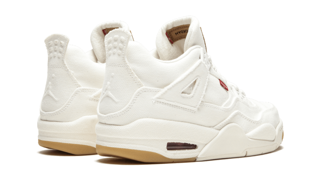 Jordan 4 Retro GS "Levi's White Tag" AQ9103 100
