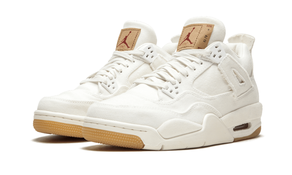 Jordan 4 Retro GS "Levi's White Tag" AQ9103 100