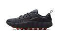 Nike Mind 002 Sneakers - Black and Charcoal with Orange Outsole Nodes