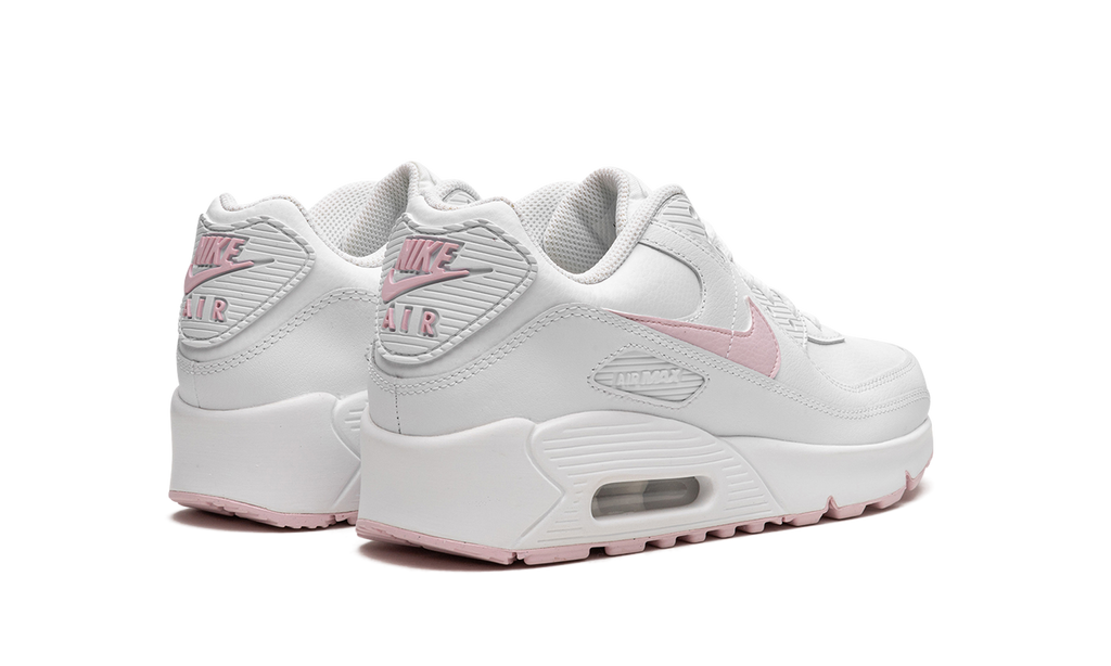 Air Max 90 Leather GS "White / Pink Foam" CD6864 121