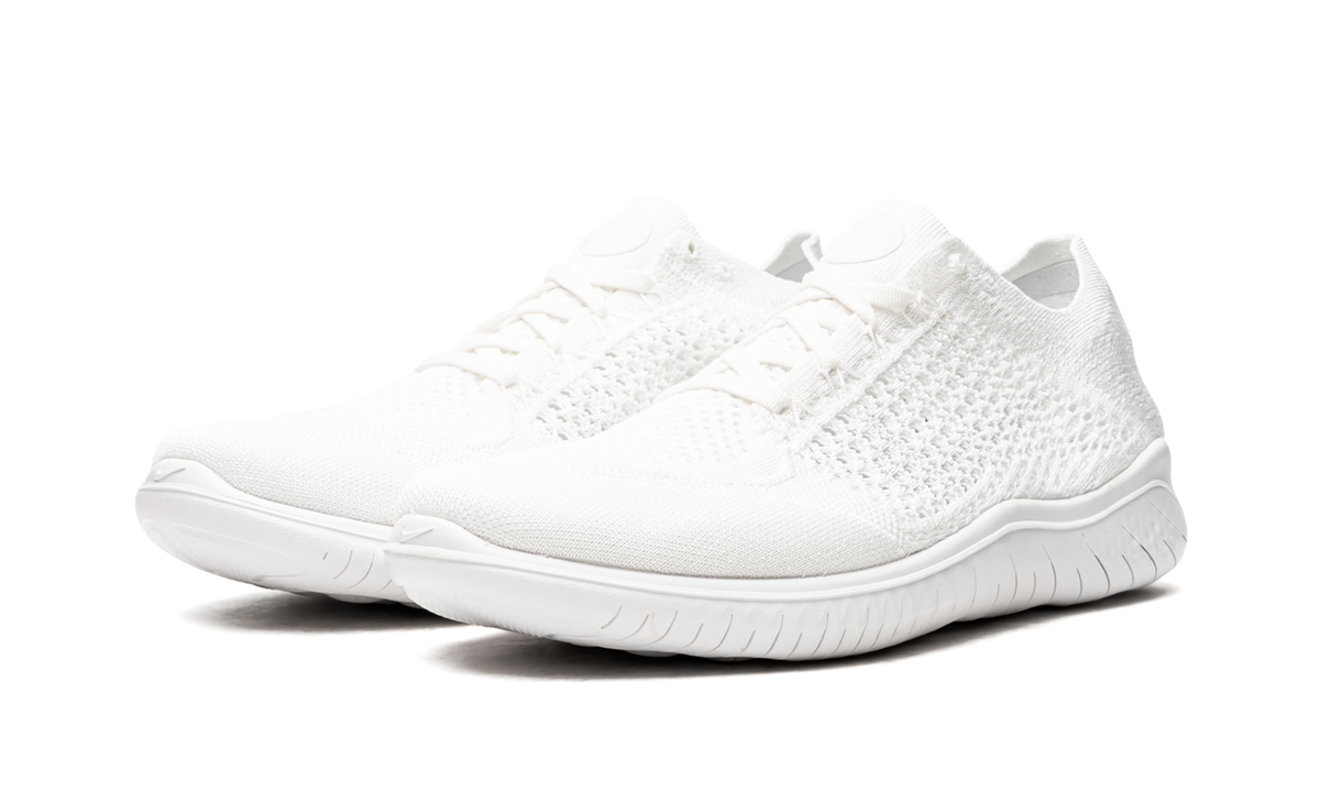 Free RN Flyknit 2018 "Triple White" 942838 103