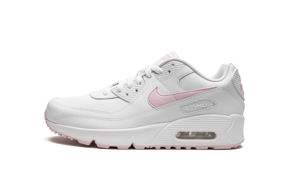 Air Max 90 Leather GS "White / Pink Foam" CD6864 121