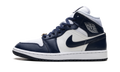Jordan 1 Mid WMNS "Football Grey White Midnight Navy" FZ8777 044