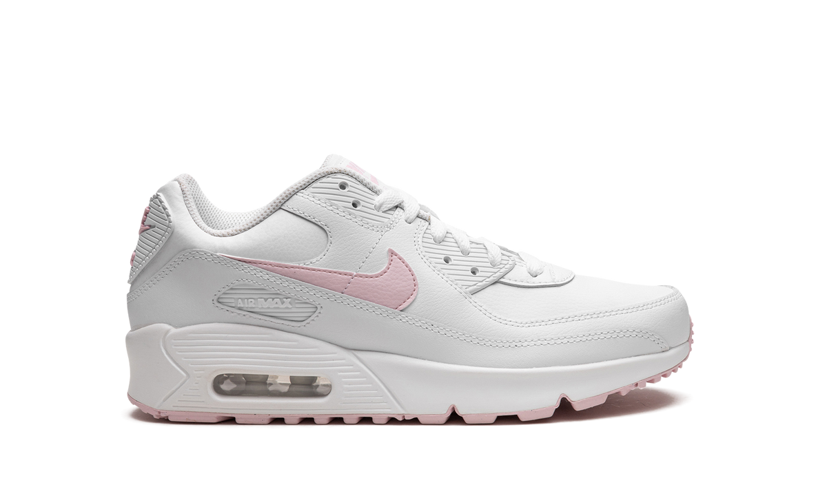Air Max 90 Leather GS "White / Pink Foam" CD6864 121