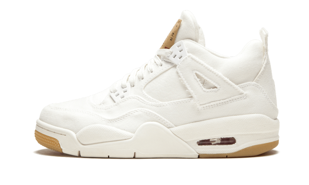 Jordan 4 Retro GS "Levi's White Tag" AQ9103 100