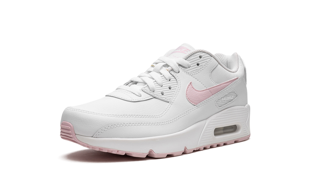 Air Max 90 Leather GS "White / Pink Foam" CD6864 121