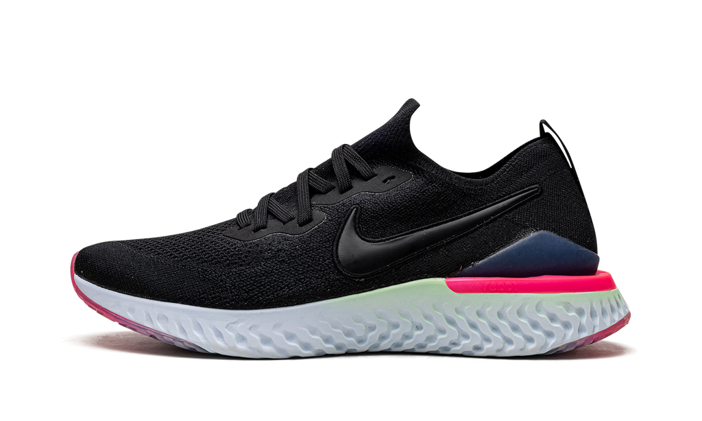EPIC REACT FLYKNIT 2 MNS WMNS "Black Sapphire Hyper Pink" BQ8927 003